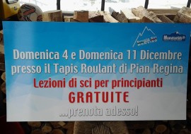 Per imparare a sciare…