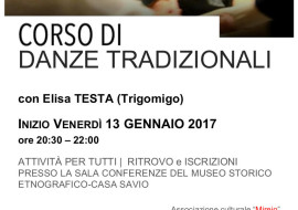 Corso di danze tradizionali con i Trigomigo