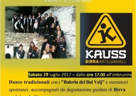 A Balma Boves con i Balerin del bal veji e Kauss