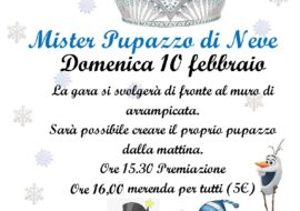 Gara di pupazzi di neve