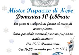 Gara di pupazzi di neve