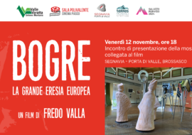 Inaugurazione della mostra di Bogre – la grande eresia europea