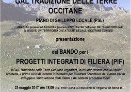 Gal, presentazione del Bando per i progetti integrati di filiera