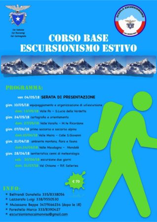 Corso base di Escursionismo