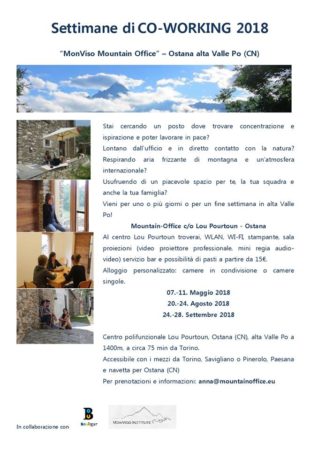 Coworking ad Ostana